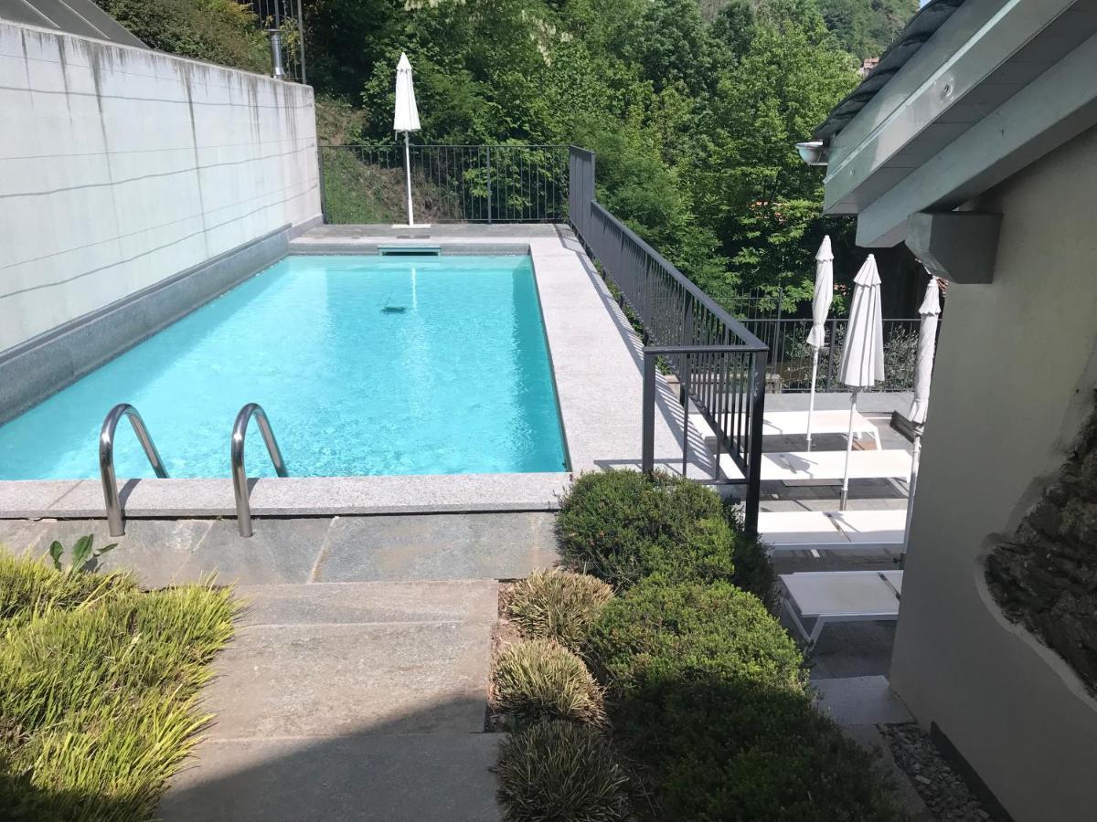 גראבדונה Casa Di Campagna Rosina Con Piscina E Vista Lago מראה חיצוני תמונה