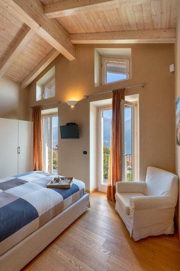 גראבדונה Casa Di Campagna Rosina Con Piscina E Vista Lago מראה חיצוני תמונה